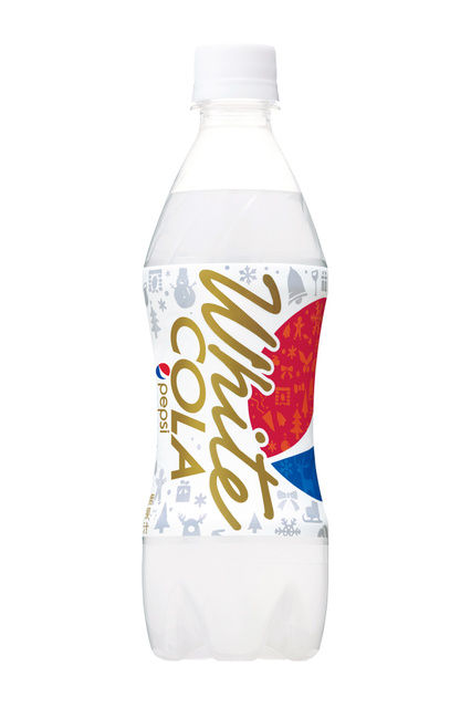 サントリー、コーラと香料を乳化させて色を白くした「ペプシホワイトコーラ」を12月に発売