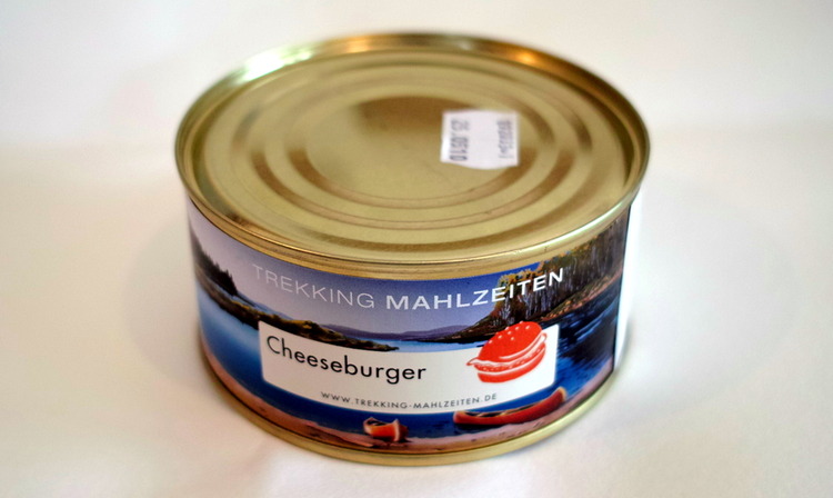 【画像】チーズバーガーの缶詰、めちゃくちゃ美味そう