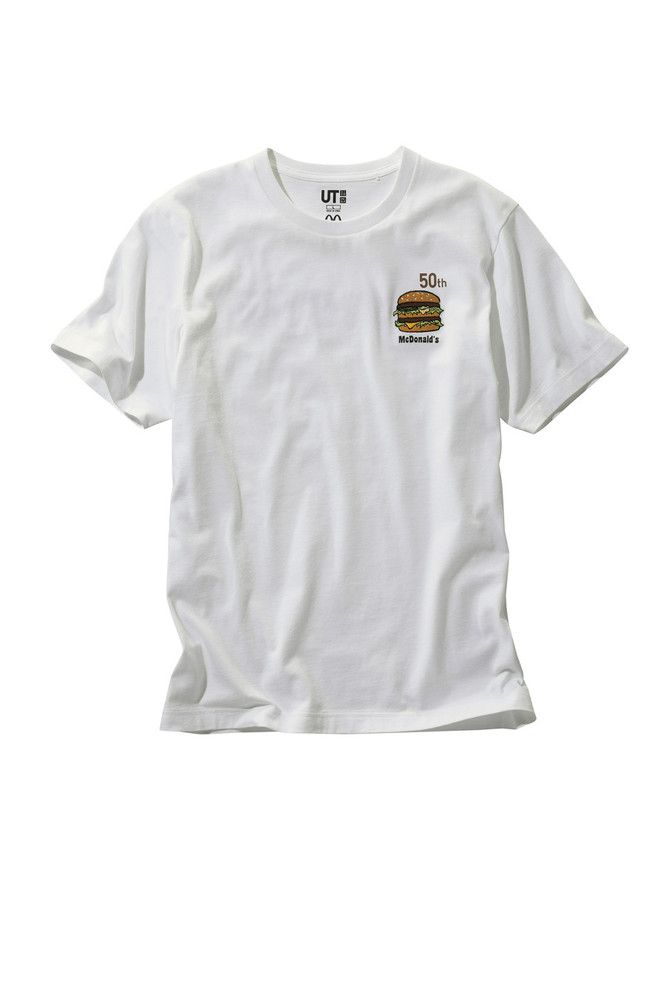 マクドナルドとユニクロが、「ビッグマック 50周年記念クーポンTシャツ」を製作！コラボTシャツを着ていくだけでビッグマックMセットが１００円引き！！