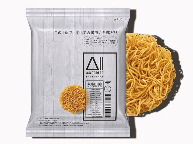 日清さん 「完全栄養」中華麺「All-in NOODLES」を8月19日に発売