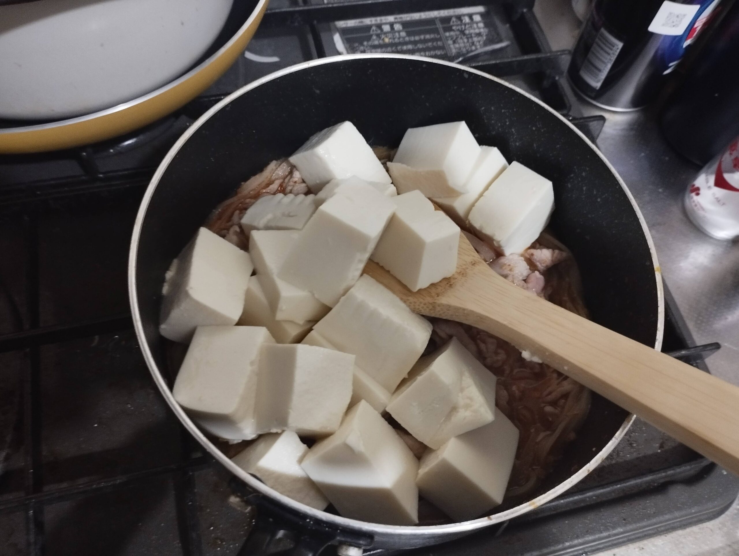 ワイ、今から麻婆豆腐作る
